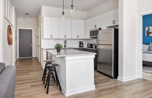 First Ward Apartment | Spacious 2BD w/Private Balcony and Free Parking 3