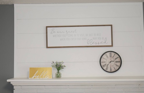 Wichita House | Spacious 2BR Farmhouse with work desk & W/D