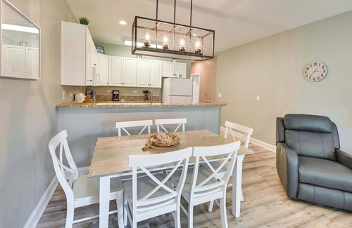 Carolina Forest Condo | Spacious 2BR Villa w/Pool + Golf Views | Sleeps 10