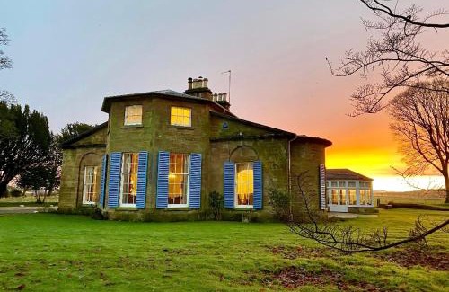 Kirkmichael Villa | Spacious 3-Bed Manor & Jacuzzi & BBQ Cabin
