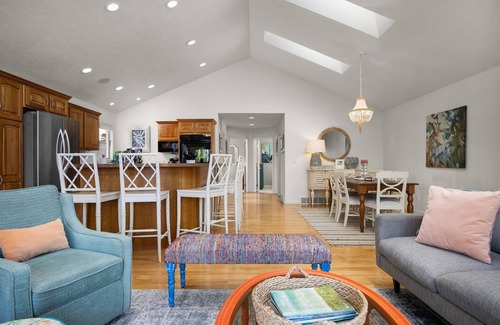 Suttons Bay Condo | Spacious 3 bedroom upper-level condo in the heart of Suttons Bay.