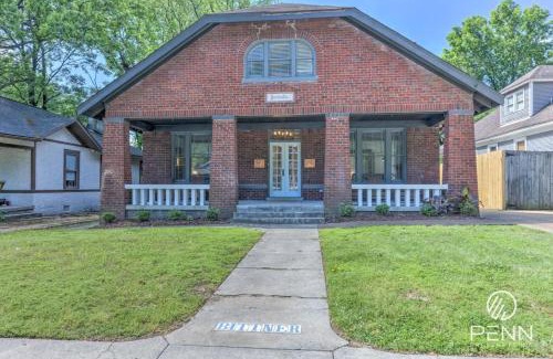 Cooper-Young Historic District House | Spacious 3-in-1 Vintage Brick Escape