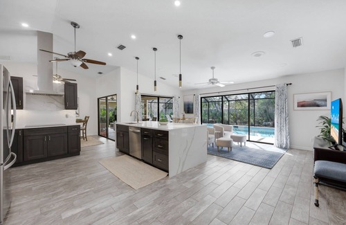 Willoughby Acres House | Spacious 3BD vacation Home w/Pool, lanai & Hot Tub- Near Beaches by Elevated Escapes Group