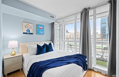 CityPlace Apartment | Spacious 3BR Condo w Patio & Skyline Views