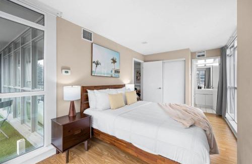CityPlace Apartment | Spacious 3BR Condo w Patio & Skyline Views