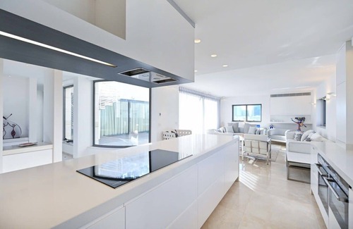 Tel Aviv Apartment | Spacious 3BR Penthouse with Pool by HolyGuest