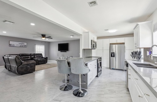 Palmetto Estates House | Spacious 3BR Villa in Miami with Fenced Backyard