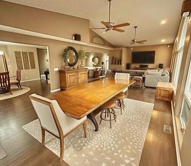 West Omaha House | Spacious 4-bed family home with park views