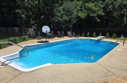 Fort Mitchell House | Spacious 4-bedroom house w/gym, pool, WiFi, 8 miles from Ft. Bennings back gate