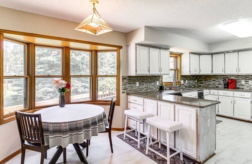 Onamia House | Spacious 4 bedroom house, AC, fitness room in charming cove Bay Area