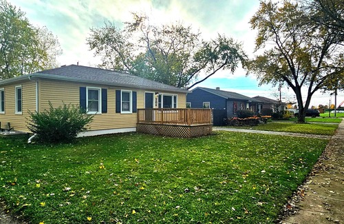 Crown Point House | Spacious 4-bedroom 2-bathroom house in charming Crown Point