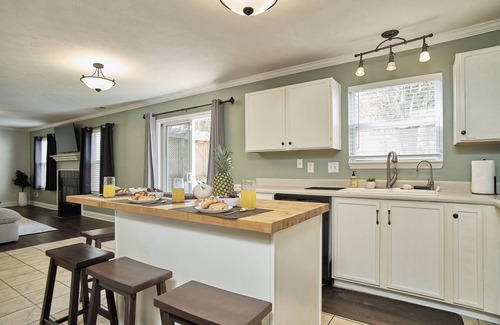Noblesville House | Spacious 4-bedroom home with Game Room and deck! Walk to Ruoff Music Center! n
