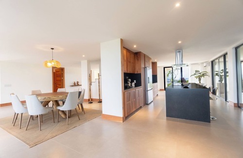 Paquera Villa | Spacious 4-bedroom villa with unique view to both ocean sites, fitness room,WiFi