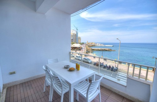 Sliema Apartment | Spacious 4 bedrooms with sea view balcony GOSLM-3