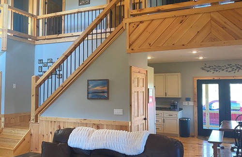 Burkesville House | Spacious 4-BR house w/wraparound porch, fire pit area and hot tub -Sleeps 18-20