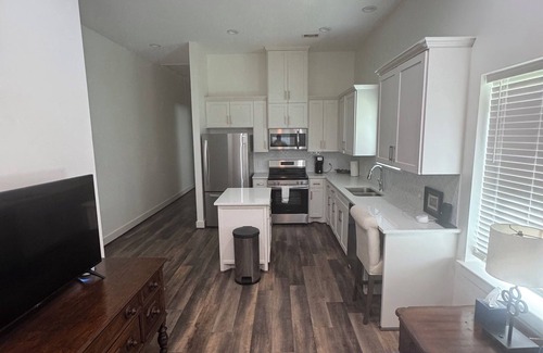 Wharton Apartment | Spacious 4-plex apartment in tranquil Wharton with AC, WiFi, and Security System
