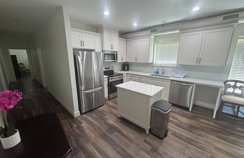 Wharton Apartment | Spacious 4-plex apartment in tranquil Wharton with AC, WiFi, and Security System