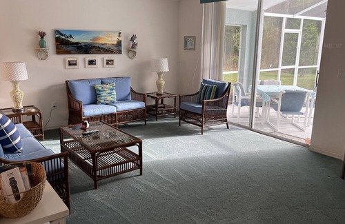 Eagle Pointe South Villa | Spacious 4BR/2BA Villa with Secluded Pool/spa Overlooking Conservation Area