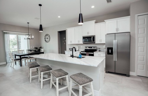 Long Meadow House | Spacious 4BR Escape with Heated Saltwater Pool & Hot Tub – Near Beaches & Golf