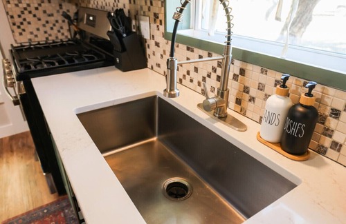 Santa Anna House | Spacious 4BR Ranch Wildlife Firepit Patios
