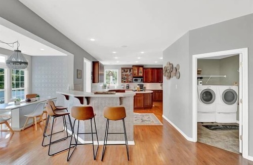 Cape May Court House House | spacious 5,500 square foot home located on one acre property, is fully fenced and Great for larger groups, comfortably accommodating 24 total guests.
