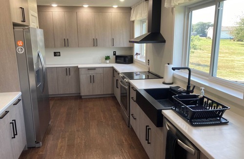 Oswego House | Spacious 5-bedroom House in Peaceful Oswego Neighborhood; Decks, Patio & more!