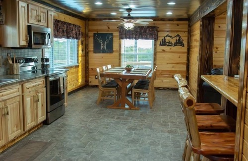 Fort Riley House | Spacious 5-bedroom house Arcade room, beautiful views in peaceful country.