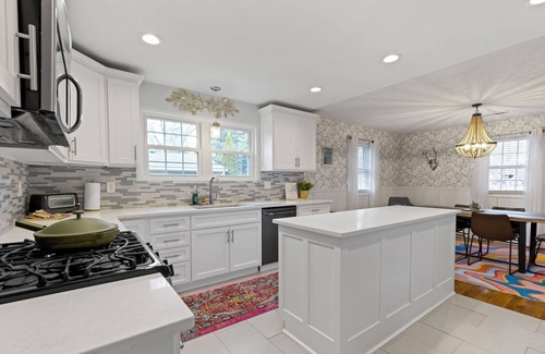 Indianapolis House | Spacious 5-bedroom house w/1.5 Kitchens & Beautiful Yard near Broad Ripple