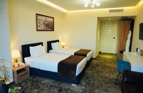 Tashkent Hotel | Spacious 51-bedroom hotel in awesome Tashkent with AC, fitness room, WiFi