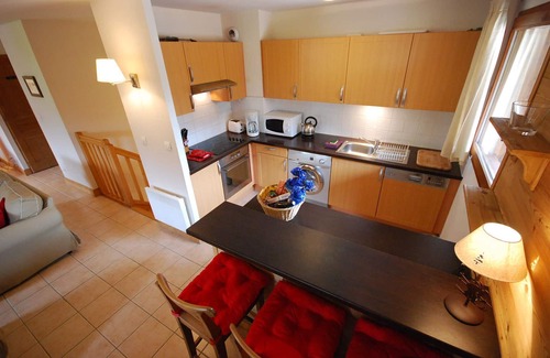 Les Esserts Apartment | Spacious Alpine Duplex with wonderful views sleeps 10