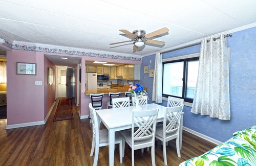 Ocean City Condo | Spacious and comfortable luxury 2 bedroom oceanfront condo with free WiFi and amazing ocean views located downtown on the boardwalk and just steps to the beach!