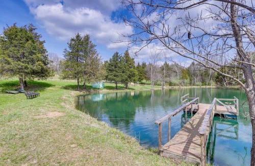 New Haven House | Spacious and Historic Cabin in New Haven with Pond!