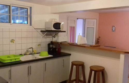 Riviere-Salee Apartment | Spacious and pleasant T2 on the ground floor with large veranda