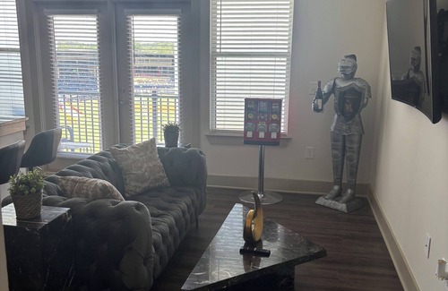 Lawrenceville Apartment | Spacious apartment with a baseball field view also pool view
