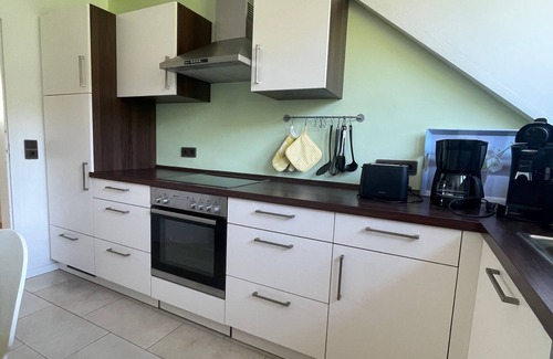 Lindenberg Apartment | Spacious apartment close to nature with a magnificent view