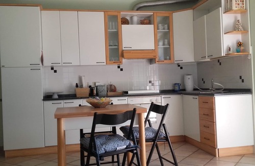 Montecarotto Apartment | spacious apartment with a separate entrance on the ground floor and a small garden