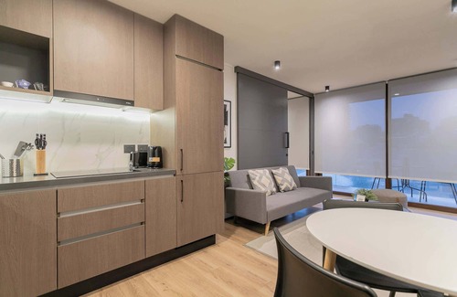 El Golf Apartment | Spacious apartment steps from Escuela Militar