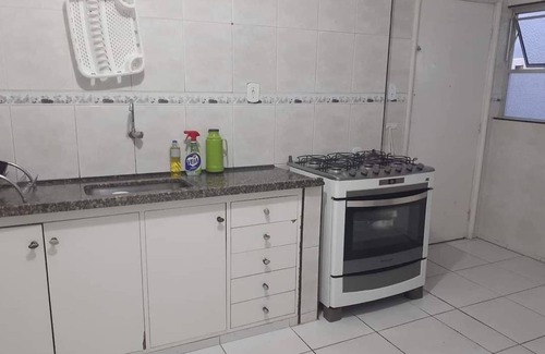 Boqueirao Apartment | Spacious Apartment with Sea View, Santos-SP
