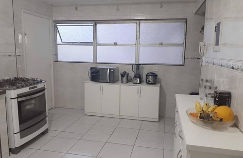 Boqueirao Apartment | Spacious Apartment with Sea View, Santos-SP