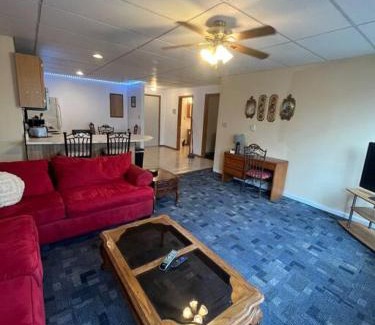 Sayre Apartment | Spacious Apt near Guthrie Packer