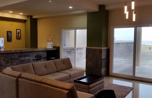 Ferrocarrilera Condo | Spacious beachfront 1 master suite, 1 1/2 bath La Bahia #202