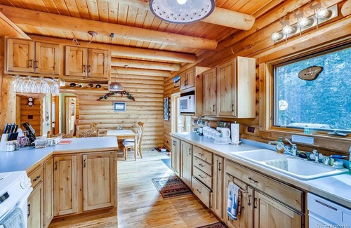 Fairplay Cabin | Spacious cabin with hot tub in a nicely treed area, close to many attractions