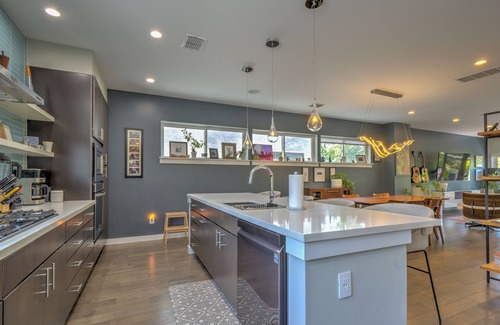 Highland Park West House | Spacious Central Austin Retreat with Hot Tub!