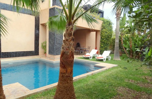 Daoudiate Villa | SPACIOUS CHARMING VILLA ON GOLF COURSE - PRIVATE POOL - 4 BEDROOMS-MARRAKECH-GOLF