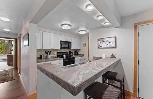 Keystone Condo | Spacious Condo w/Great Alpine Views from Private Balcony w/Gas Fireplace!