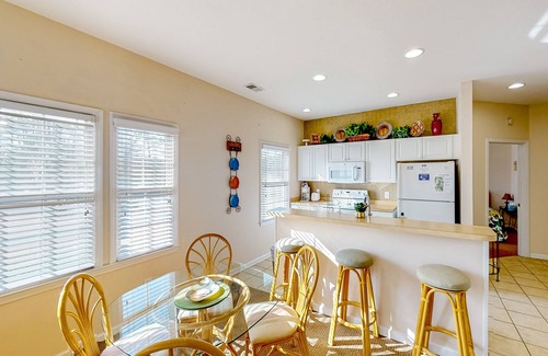 Sea Trail Condo | Spacious double condo with pool access, patio & kitchens - snowbird-friendly