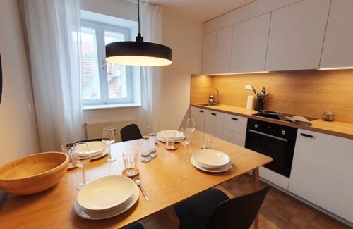 Ljubljana Old Town Apartment | Spacious Duplex under the Ljubljana Castle