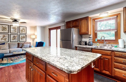 Scarborough House | Spacious duplex w/ furnished deck & patio! Great for families & close to beach!