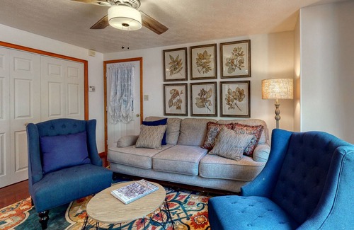 Scarborough House | Spacious duplex w/ furnished deck & patio! Great for families & close to beach!