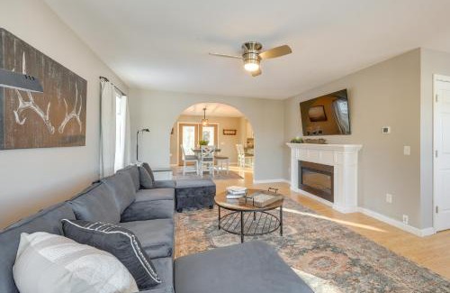 Eagle Lake House | Spacious Eagle Lake Home with Fireplace and Deck